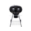 22.5 Golosg Inch Tegell Barbeciw Gril Du